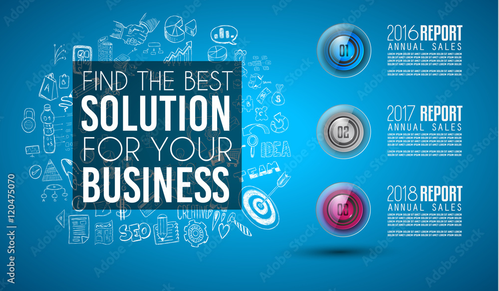 Aufkleber clean infographic layout template for data and information analysis