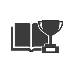 textbook with education icon vector illustration design