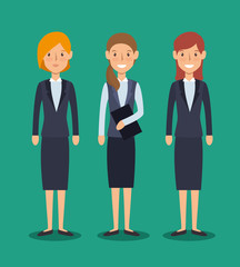 recruitment employee hired isolated vector illustration eps 10