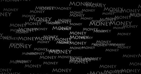 Simple texture related to Money isolated with back background