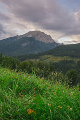 Scenic alpine slopes in Germany
