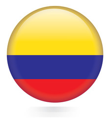 Columbia flag button