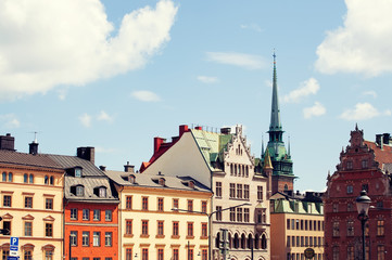 Obraz premium Gamla Stan in Stockholm