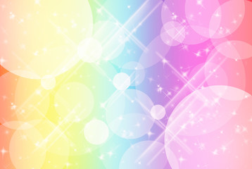 テクスチャ　虹