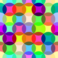 Multicolored seamless pattern. Vector illustration.
