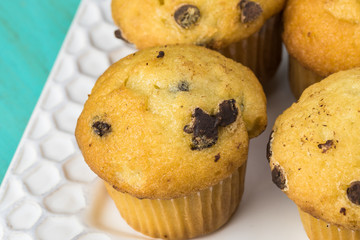 Mini chocolate chips muffins.