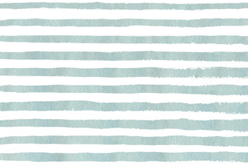 Watercolor light blue stripe grunge pattern. - 120479696