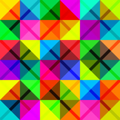 Multicolored mosaic pattern. Vector illustration.