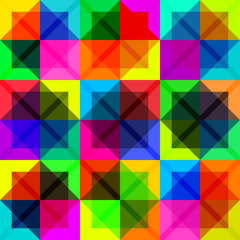 Multicolored mosaic pattern. Vector illustration.