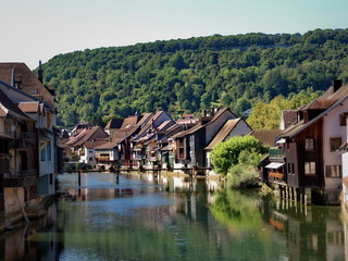 Fototapeta na wymiar Paysage de Franche Comté.