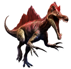 Ichthyovenator from the Cretaceous era 3D illustration