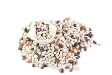 Sacchetto di fagioli misti secchi