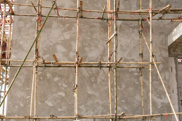 Bamboo Scaffolds.