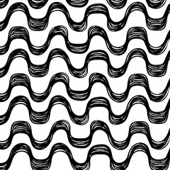 Ipanema beach pattern set. Vector illustration. Brazil, Rio style pattern. - obrazy, fototapety, plakaty