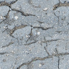 Cracked asphalt texture.Seamless pattern.