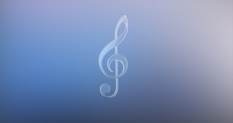 Music Glass 3d Icon
