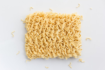 raw Instant noodles