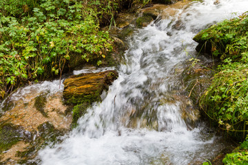 creek with a threshold