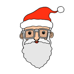 Santa claus face