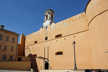 Corse, bastion de la citadelle de Bastia