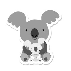 Obraz premium koala_animal_illustration