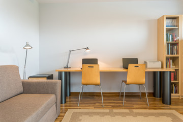 Home workspace for two idea