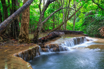 water fall in deep forest Thailand