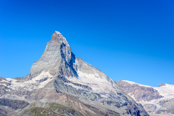 Fototapeta na wymiar Matterhorn - beautiful landscape of Zermatt, Switzerland