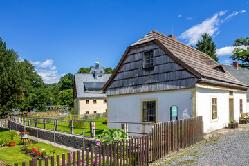 Fototapeta na wymiar Saigerhütte, Grünthal, Anwohnerhaus, 