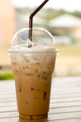 Iced coffee