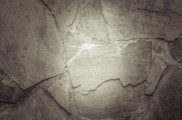 The texture of the stone gray