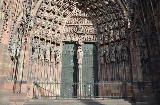 Strassburger M&uuml;nster Notre-Dame im Elsass