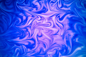 Colorful abstract drawing - background is partially blurred. Ton