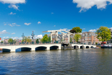 Amsterdam. Skinny Bridge.