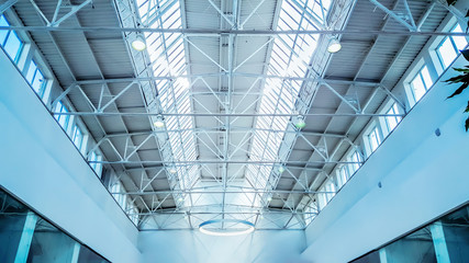 Skylight window - architectural background.