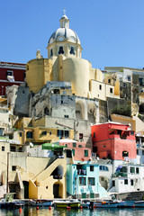 Procida house frome the sea