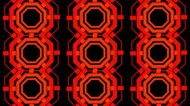 Formas fractales geometricas de movimiento mecanico 