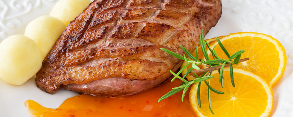 Ente - Barbarie - orange