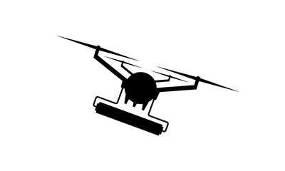 drone cleaning logo