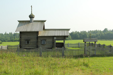 Русская деревянная церковь