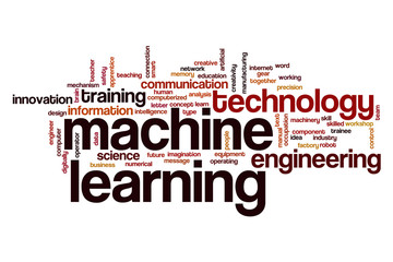 Machine learning word cloud