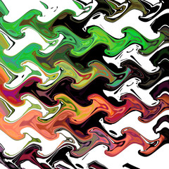 Abstract coloring background of the shadows gradient with visual poolar coordinates and wave effects,good for your project design