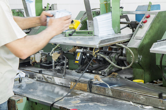 lavoratore in fabbrica