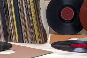 Fototapeta premium Vinyl record