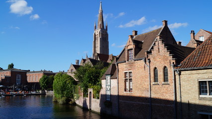 Naklejka premium Bruges, la Belle