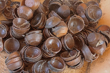 Stack of Oil Lamps