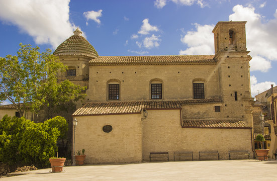 The ancient town of Gerace, Calabria, Southern Italy