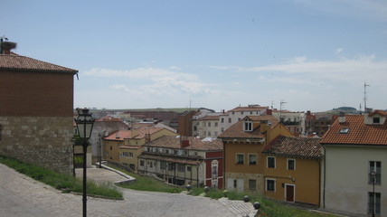Zona tur&iacute;stica de la ciudad de Burgos, Espa&ntilde;a.