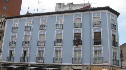 Fototapeta premium Zona turística de la ciudad de Burgos, España.