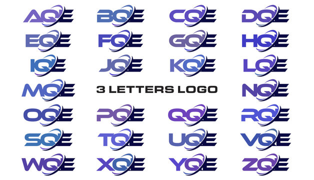 3 letters modern generic swoosh logo AQE, BQE, CQE, DQE, EQE, FQE, GQE, HQE, IQE, JQE, KQE, LQE, MQE, NQE, OQE, PQE, QQE, RQE, SQE, TQE, UQE, VQE, WQE, XQE, YQE, ZQE